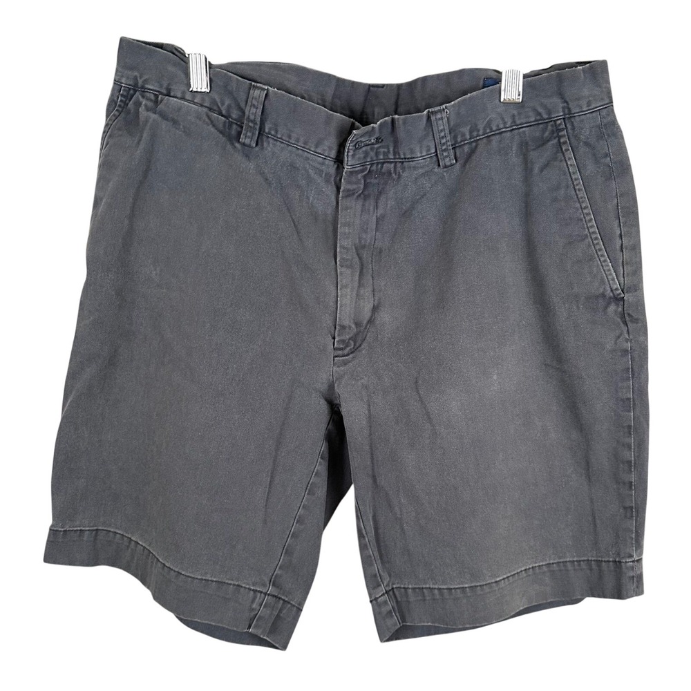 Polo Ralph Lauren Classic Fit 9" Chino Shorts Mens 38 Navy Blue Cotton Twill
